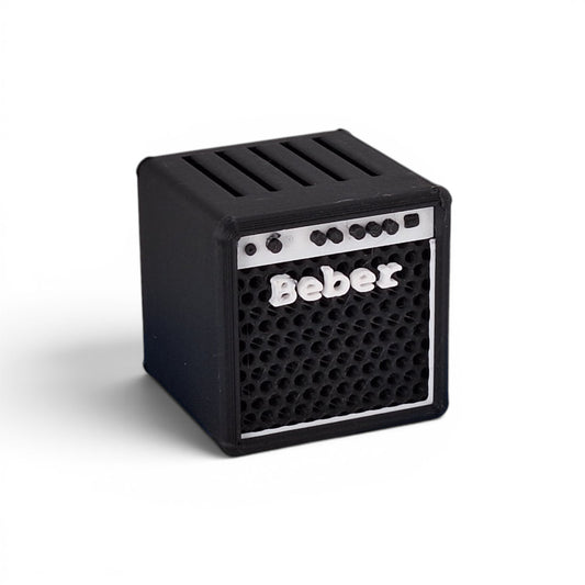 Guitar pick holder - Personalized text